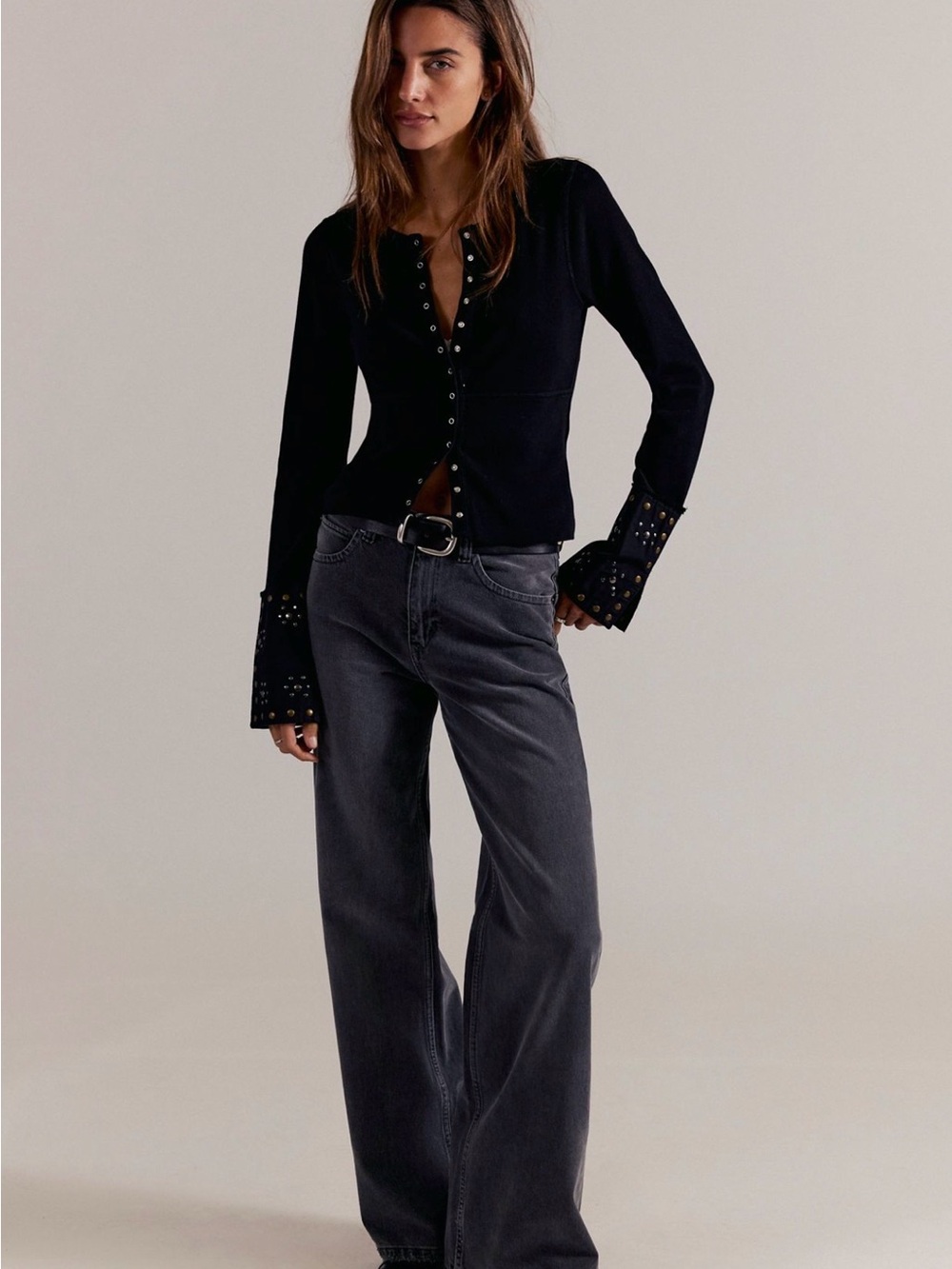 We the free TinsleyBaggy High Rise Straight jeans